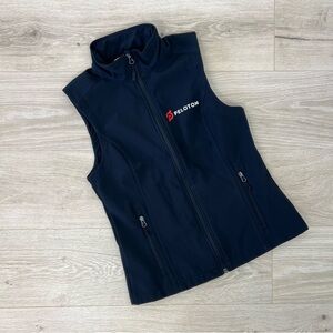 Peloton Black Spell Out Employee Vest